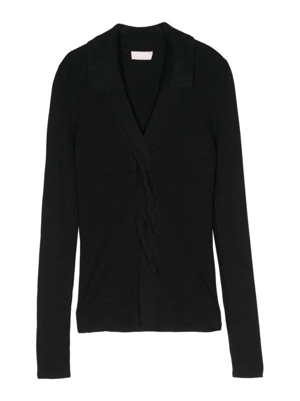 Liu Jo Pull Col Rond - Noir