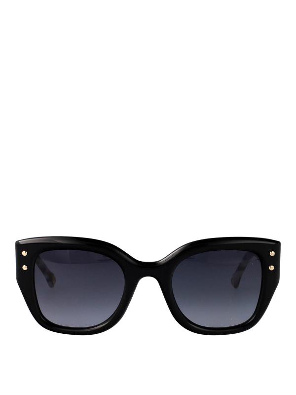 Carolina Herrera Lunettes De Soleil - Noir
