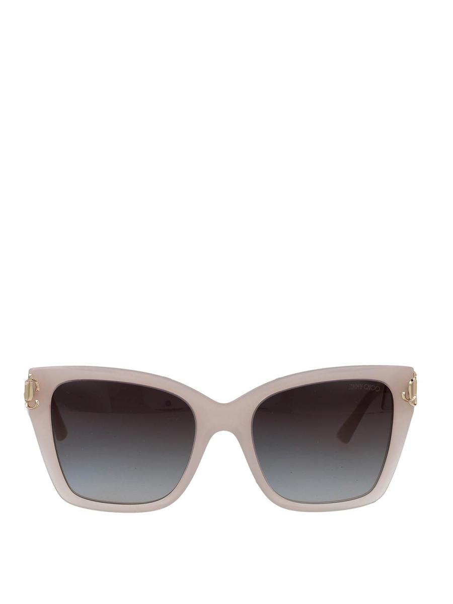 Jimmy Choo Lunettes De Soleil - Marron