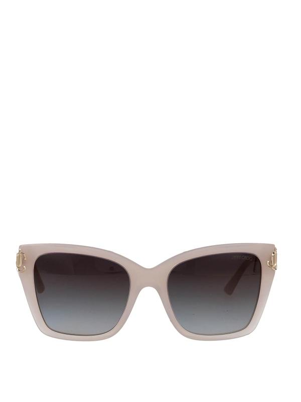 Jimmy Choo Lunettes De Soleil - Marron