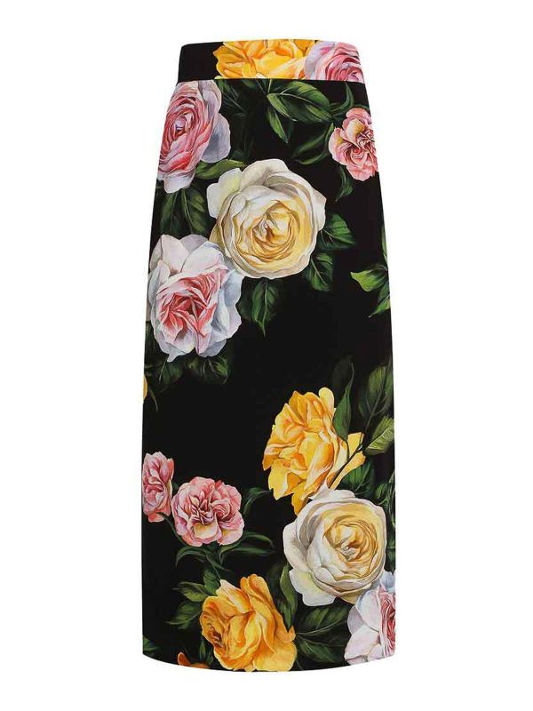Dolce & Gabbana Jupe Midi - Noir