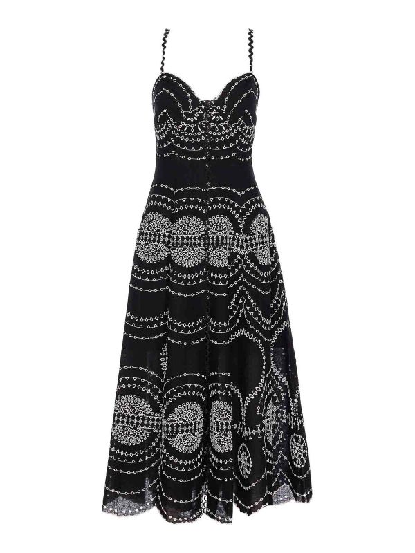 Charo Ruiz Maxi Robe - Noir