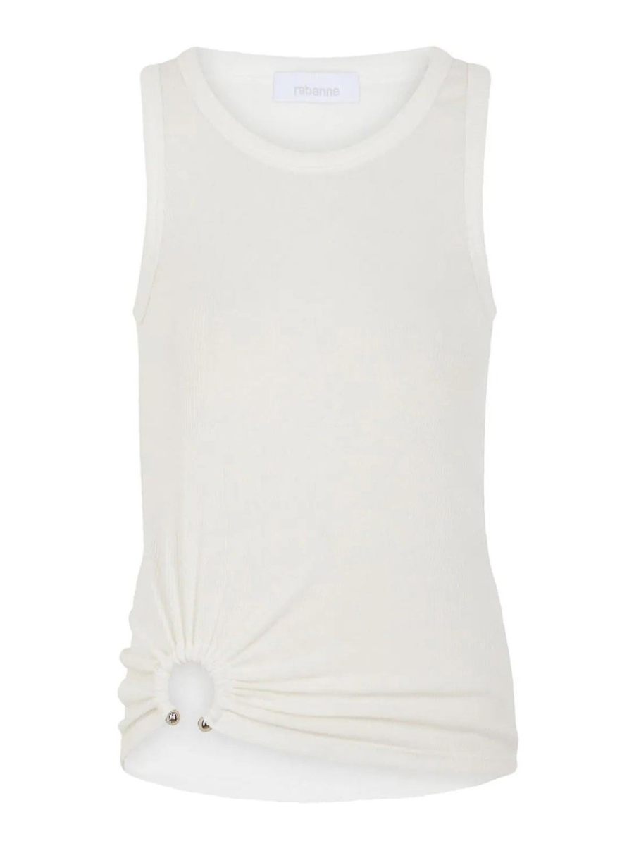Rabanne Top - Blanc