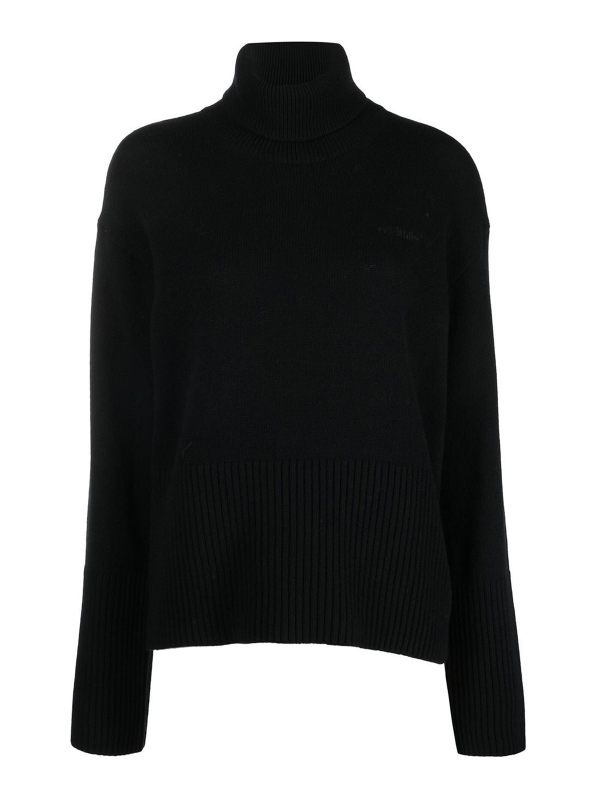 Off-White Pull Col Rond - Noir