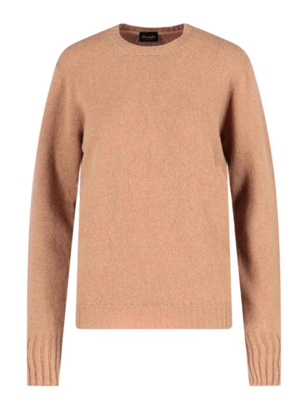 Drumohr Pull Col Bateau - Beige