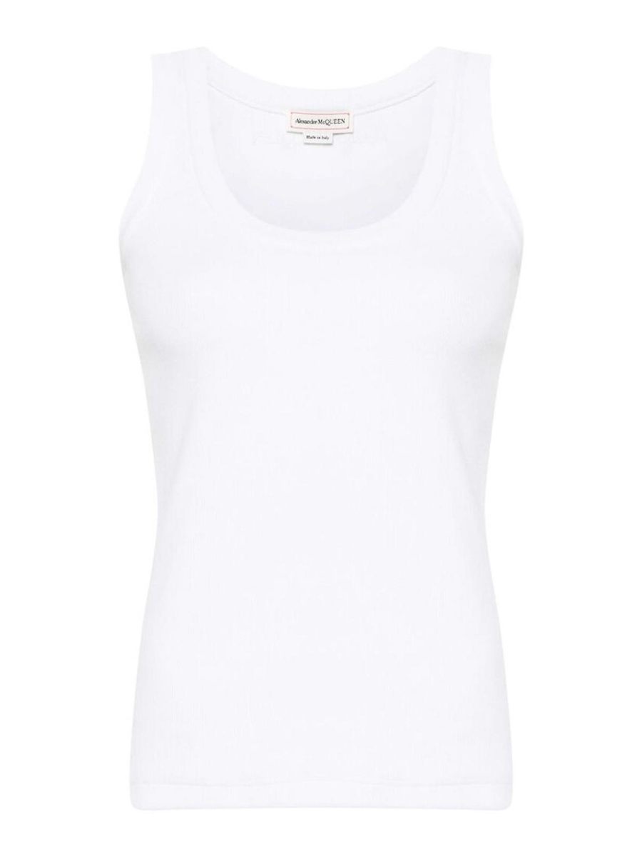 Alexander Mcqueen Top - Blanc