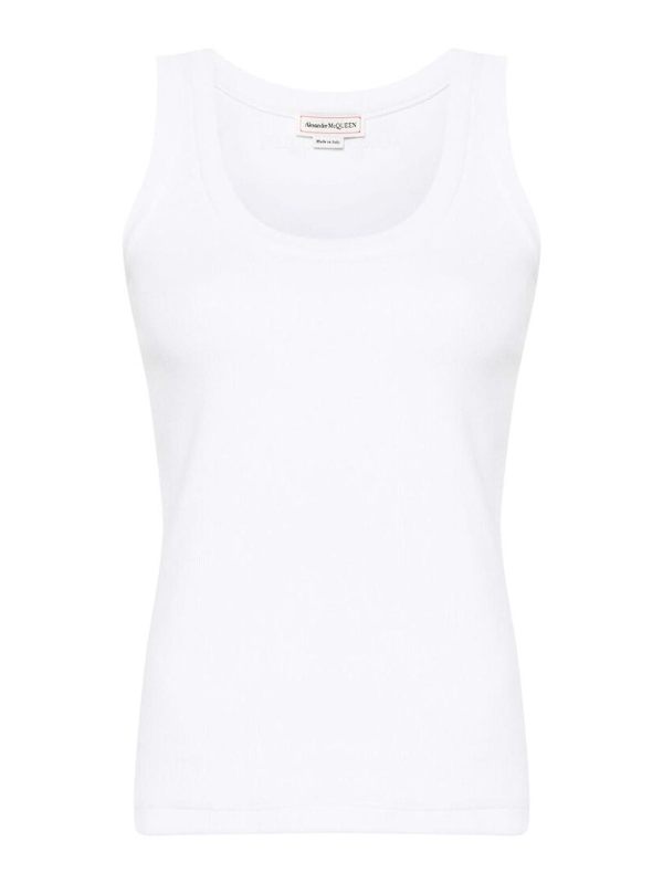 Alexander Mcqueen Top - Blanc