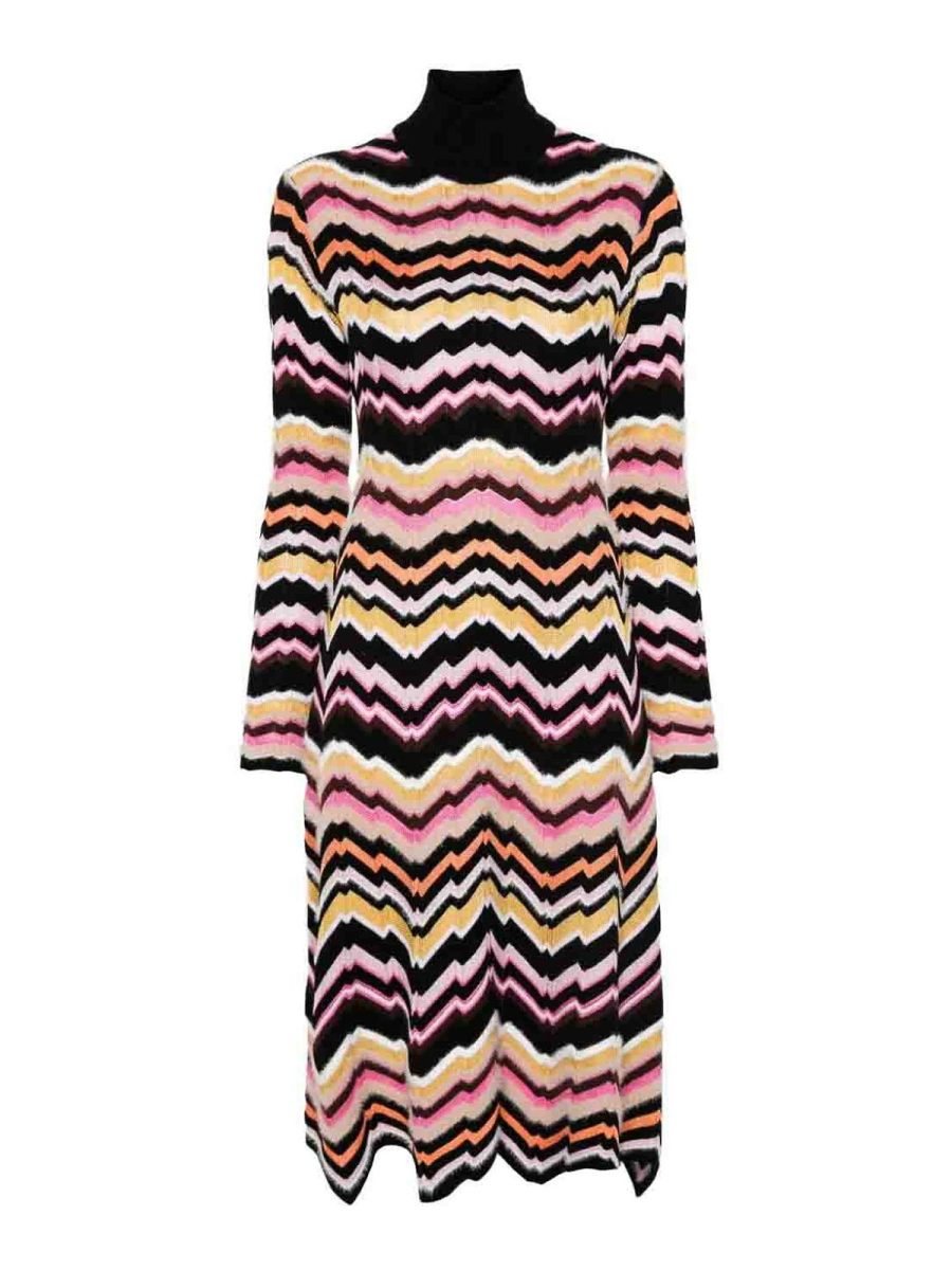 Missoni Robe Courte - Noir