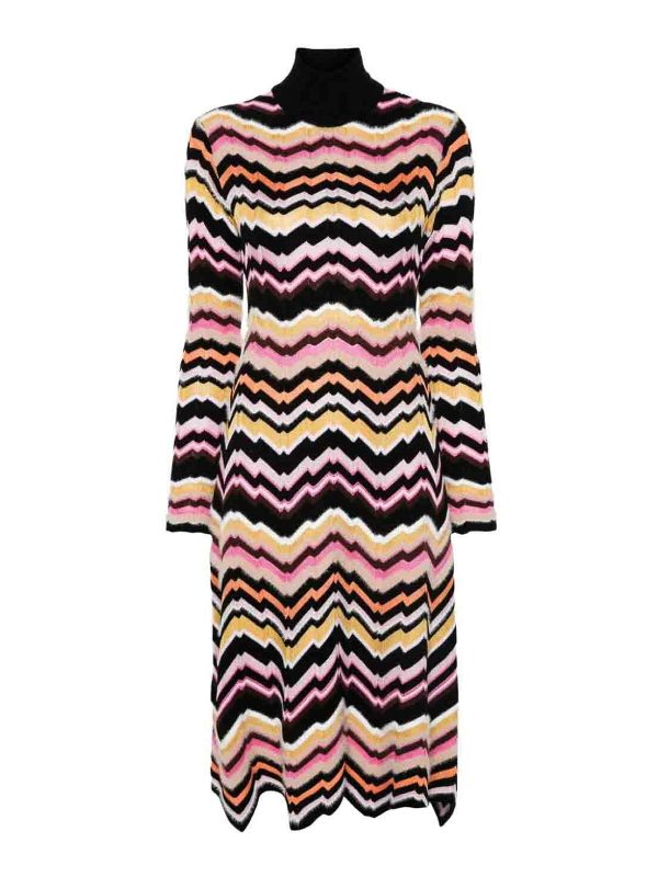 Missoni Robe Courte - Noir
