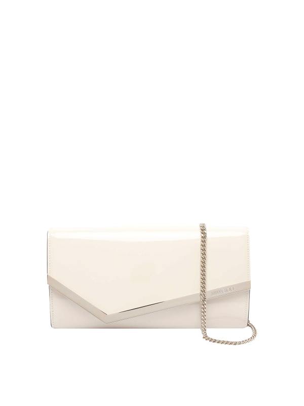 Jimmy Choo Sac Bandoulière - Blanc