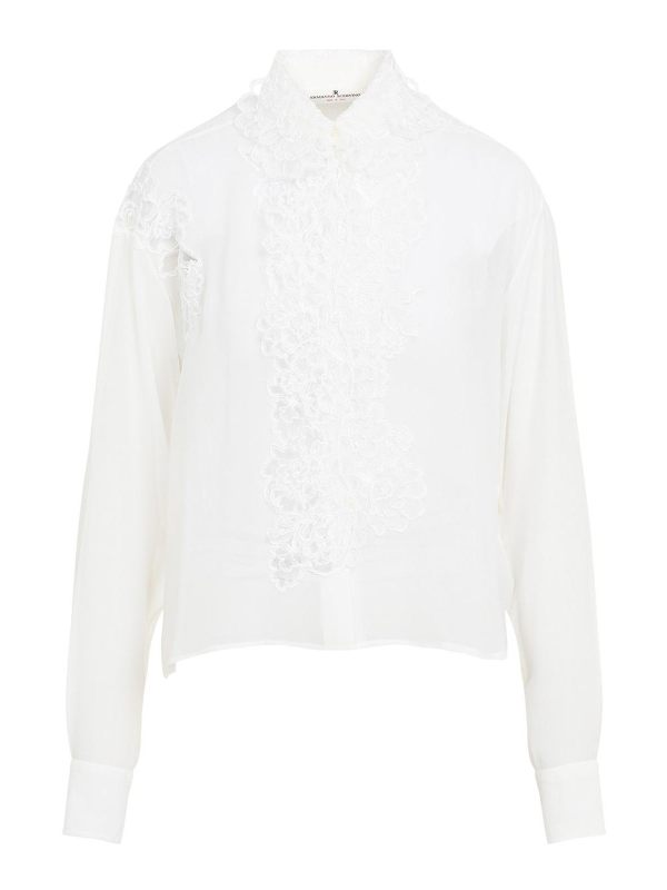 Ermanno Scervino Chemise - Blanc