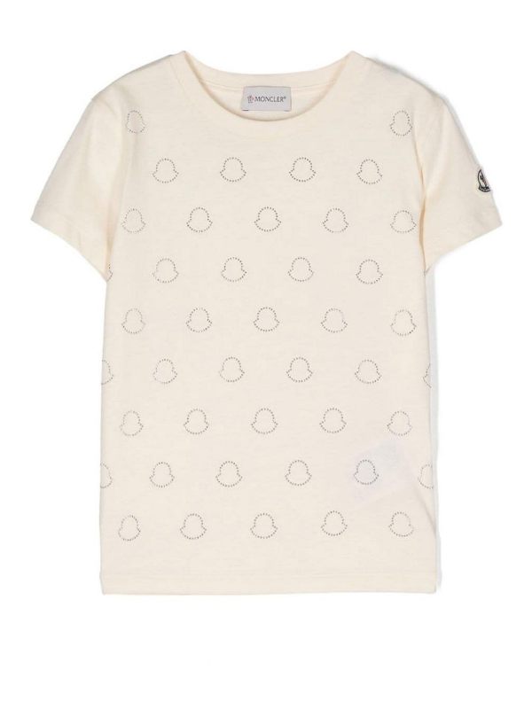 Moncler Jr T-Shirt - Blanc