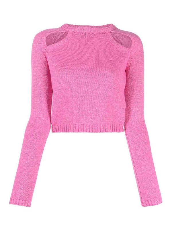 Chiara Ferragni Pull Col Bateau - Rose