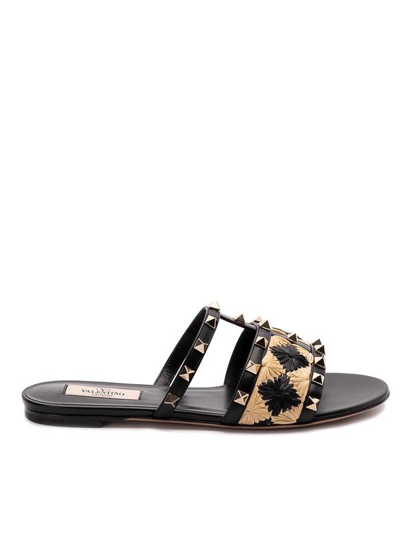 Valentino Garavani Tongs - Noir
