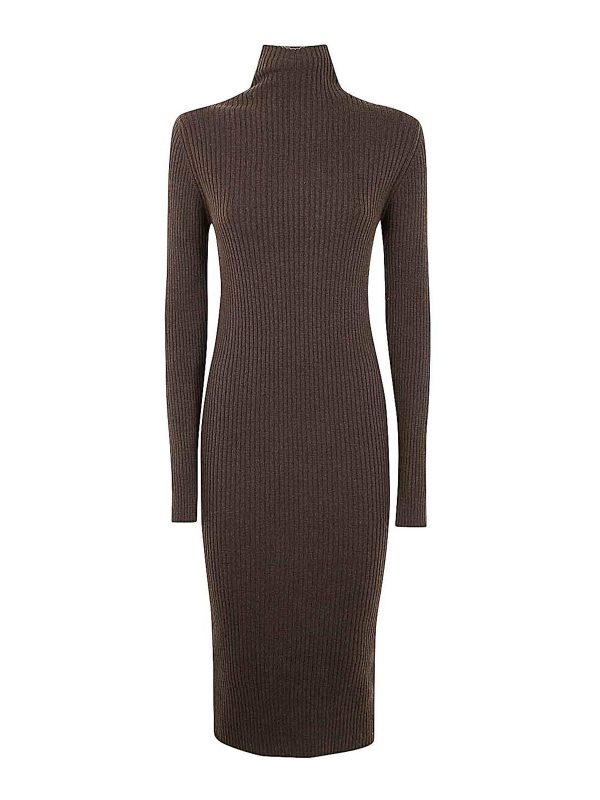 Antonelli Firenze Robe Au Genou - Marron