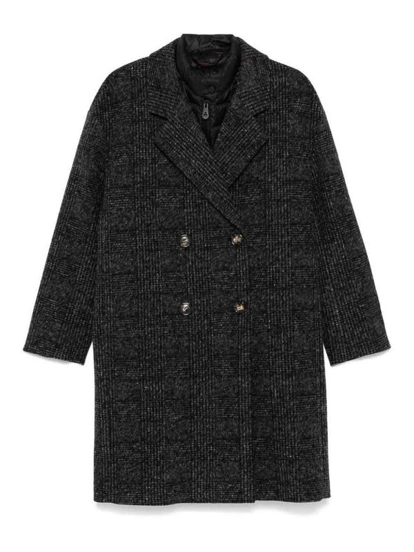 Peuterey Manteau Court - Gris
