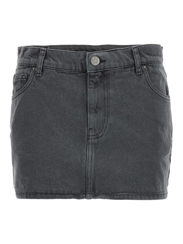 Rotate Birger Christensen Jupe Midi - Gris