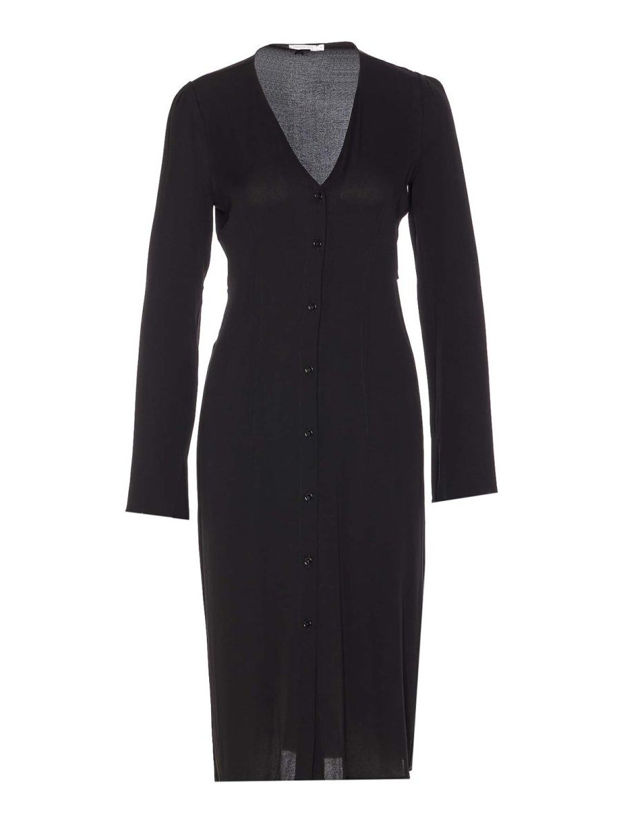 Patrizia Pepe Maxi Robe - Noir