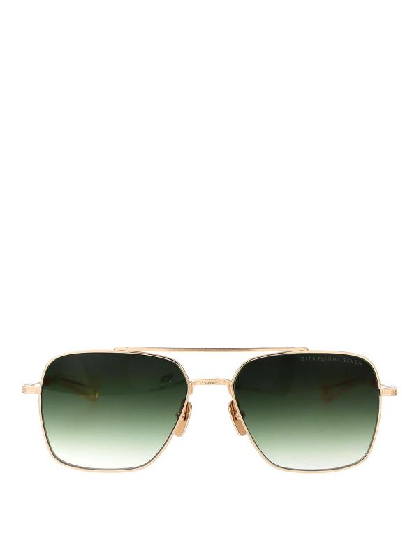 Dita Lunettes De Soleil - Or