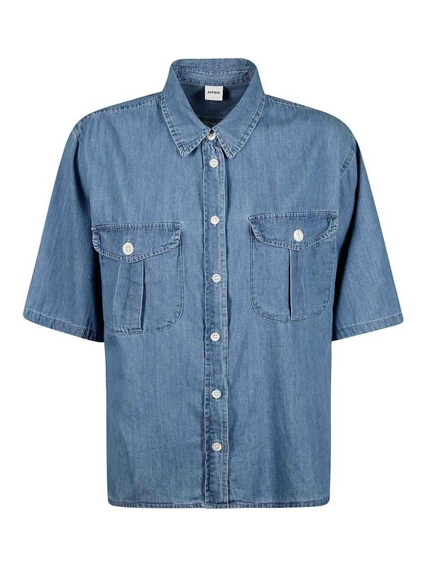 Aspesi Chemise - Délavé