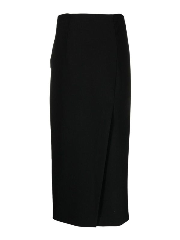 Emporio Armani Jupe Midi - Noir