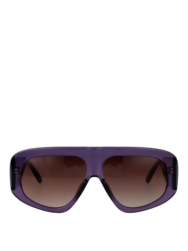 The Attico Lunettes De Soleil - Violet