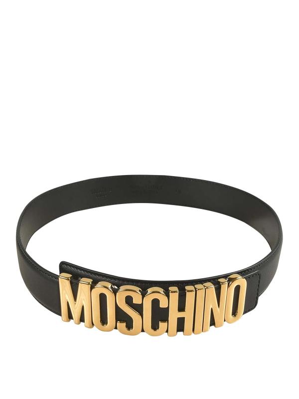 Moschino Ceinture - Blanc