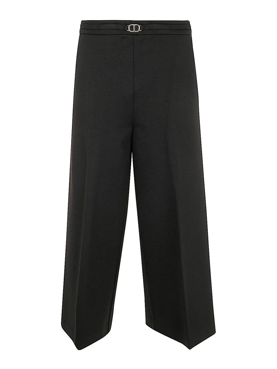 Twinset Pantalons Décontractés - Noir