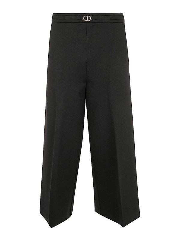 Twinset Pantalons Décontractés - Noir