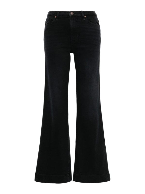 7 For All Mankind Jean Bootcut - Noir