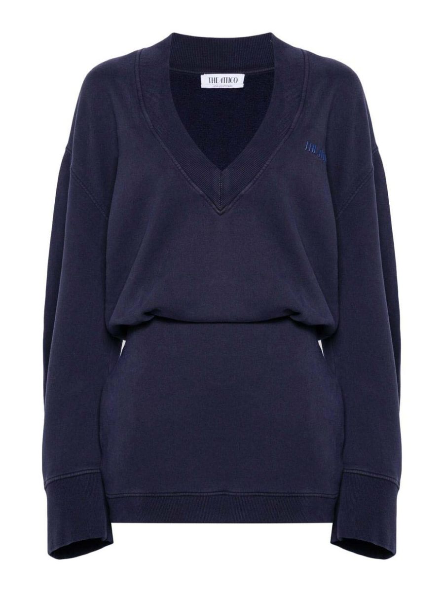 The Attico Robe Courte - Violet