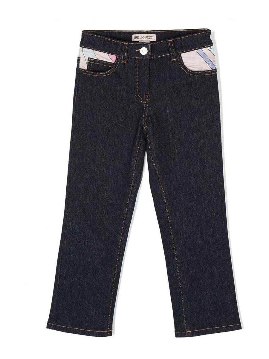 Emilio Pucci Jean Droit - Bleu