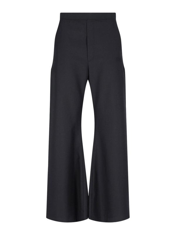 MM6 Maison Margiela Pantalons Décontractés - Noir