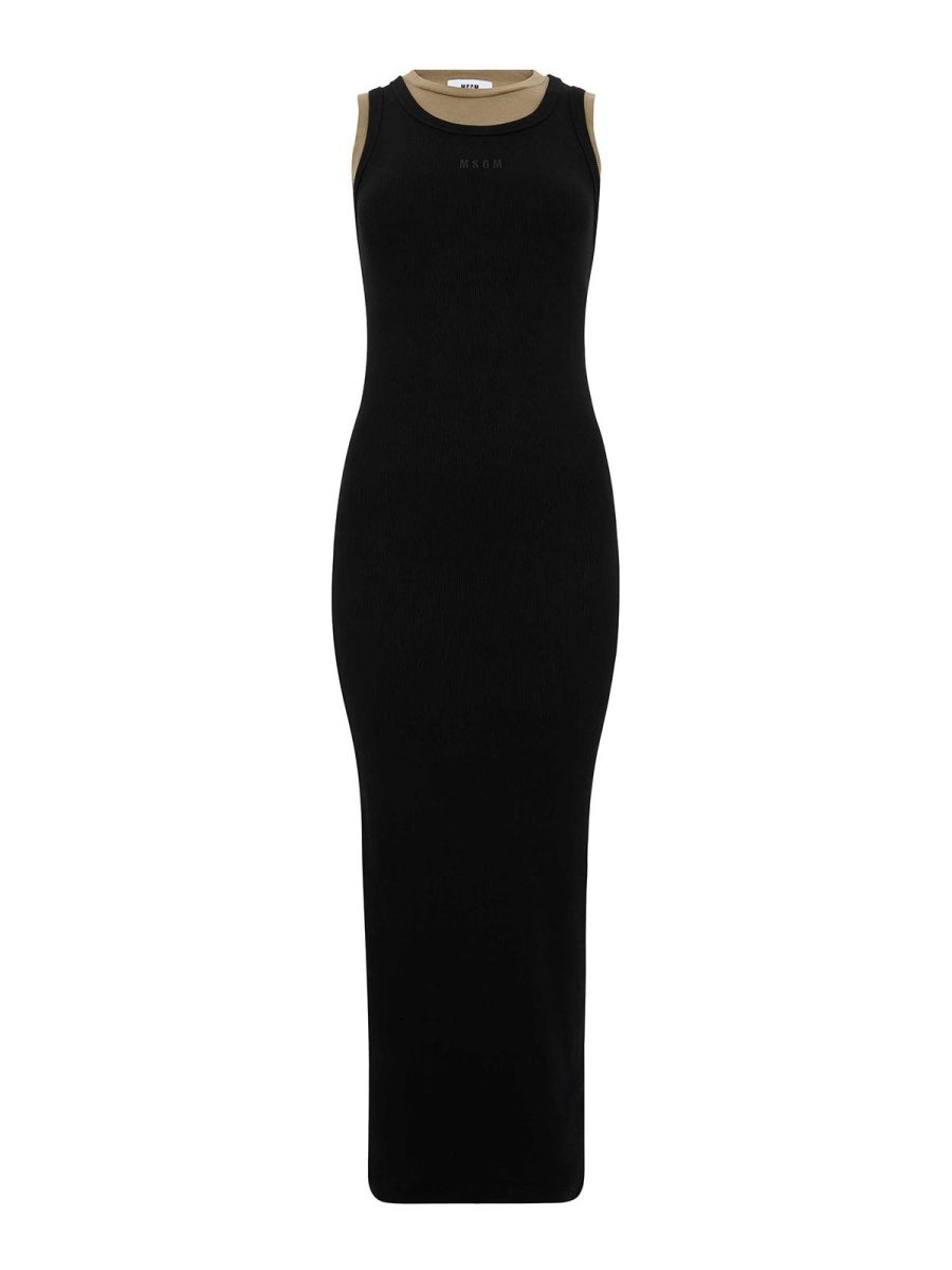 M. S.G. M. Maxi Robe - Noir