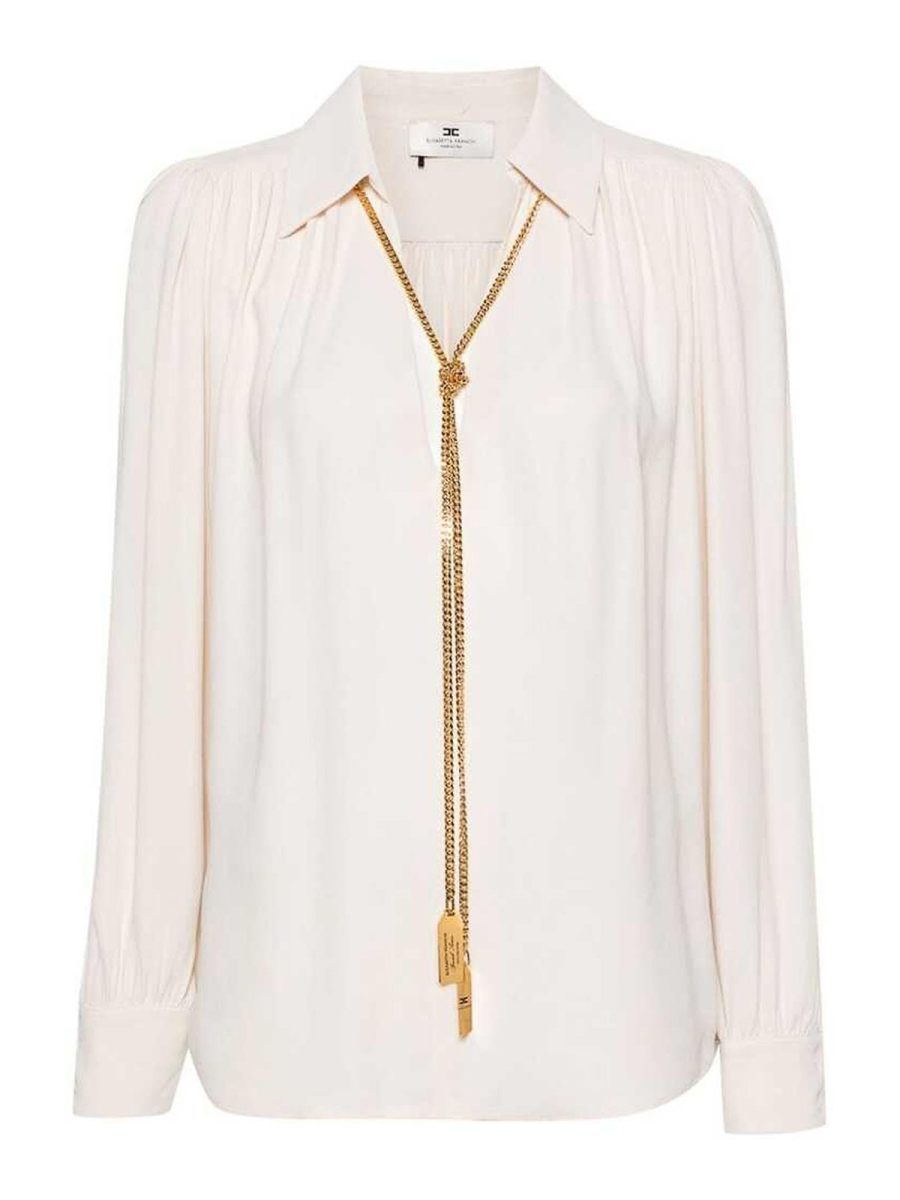 Elisabetta Franchi Chemise - Couleur Chair