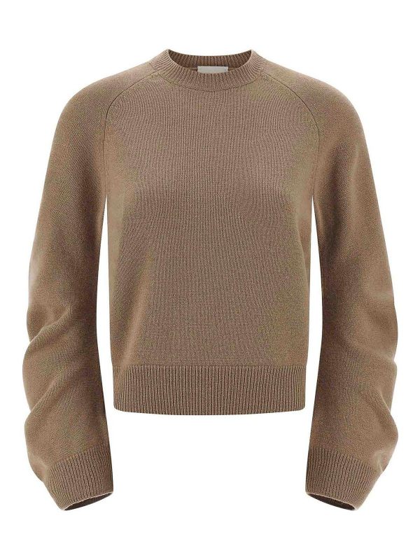 Nude Pull Col Rond - Beige