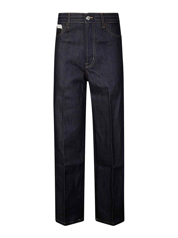 Setchu Pantalons Décontractés - Délavé
