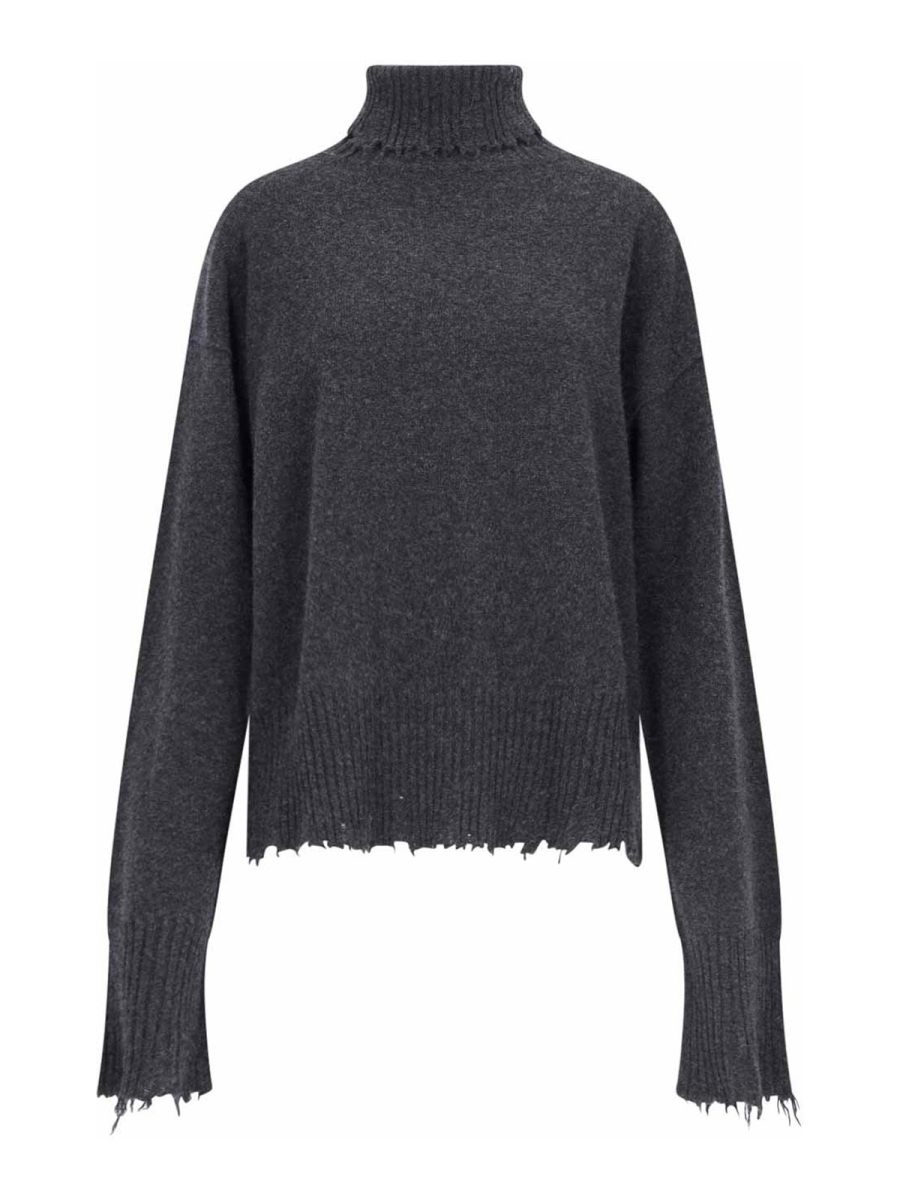Uma Wang Pull Col Bateau - Gris