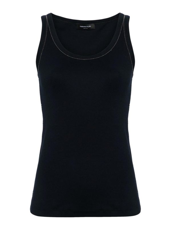 Fabiana Filippi Top - Bleu