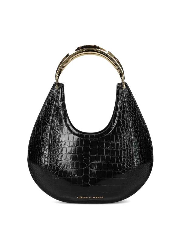 Elisabetta Franchi Sac Bandoulière - Noir