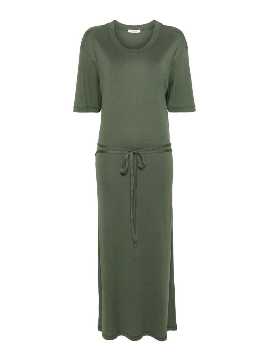 Lemaire Robe Au Genou - Vert