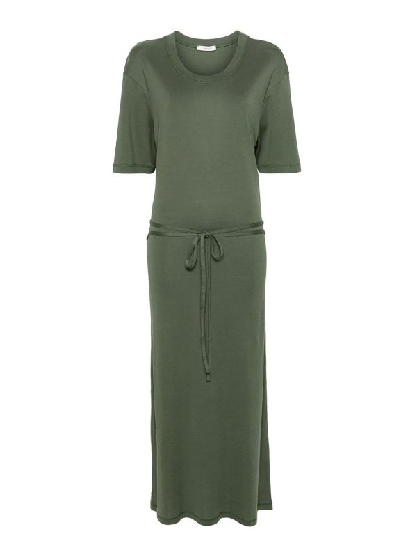 Lemaire Robe Au Genou - Vert