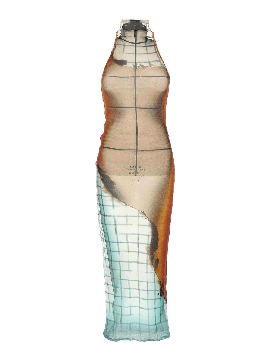 Jean Paul Gaultier Robe Au Genou - Multicolore