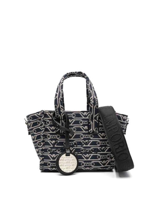 Emporio Armani Sac Cabas - Bleu