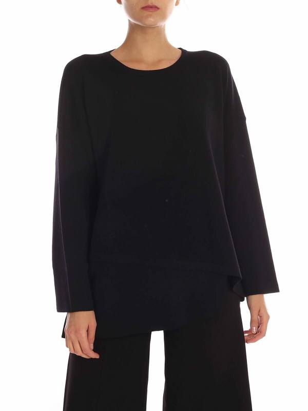Fuzzi Pull Col Rond - Noir