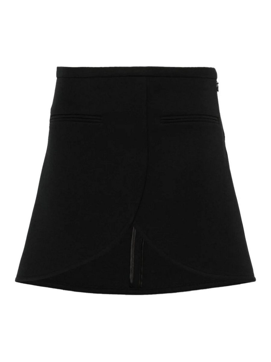 Courreges Mini Jupe - Noir