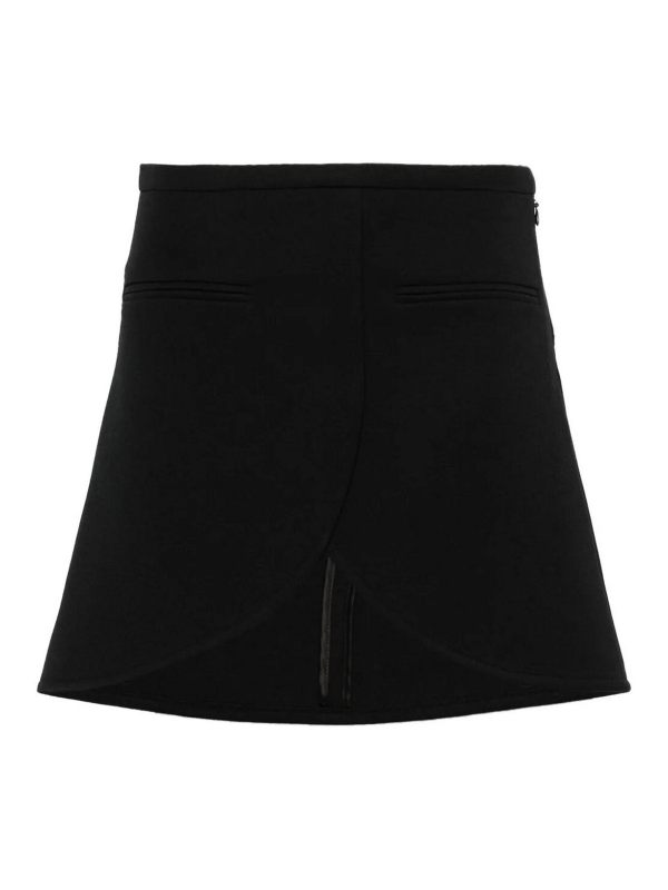Courreges Mini Jupe - Noir