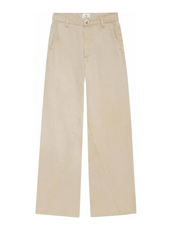 Anine Bing Pantalons Décontractés - Taupe