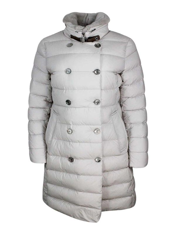 Moorer Manteau Court - Blanc