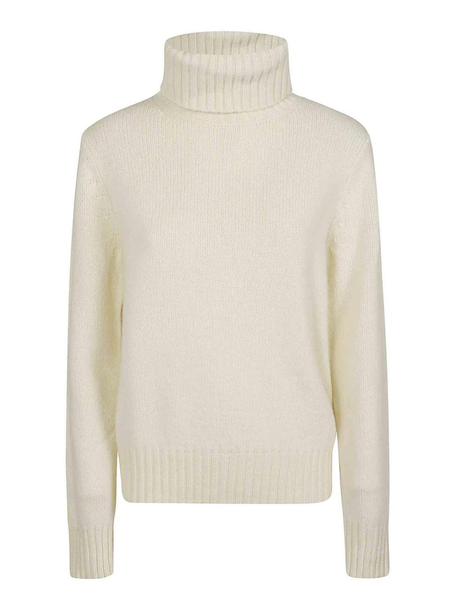 Polo Ralph Lauren Pull Col Bateau - Crème